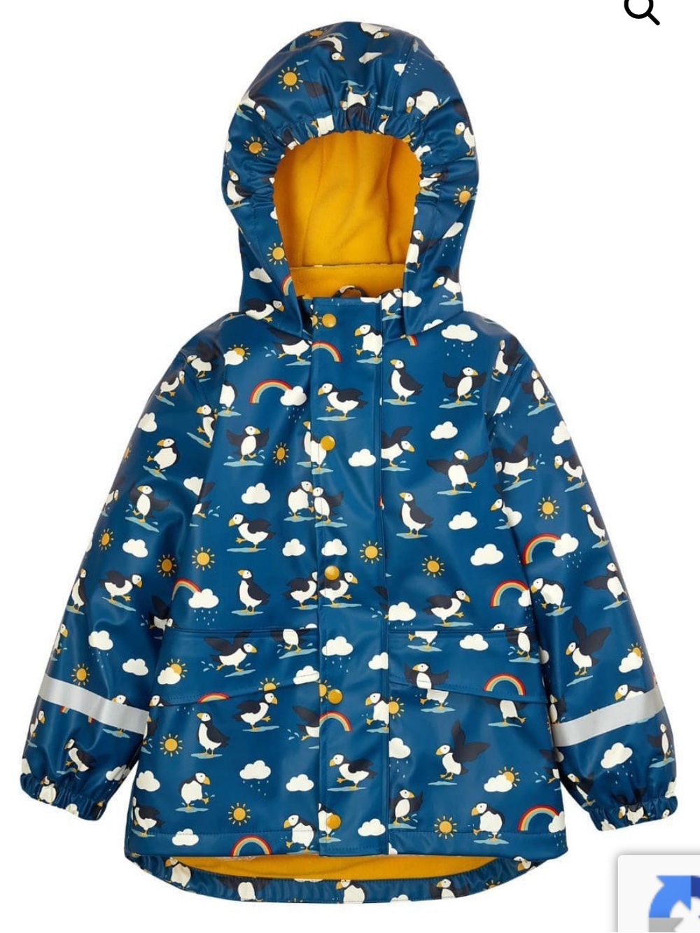 EUC Frugi puffin raincoat 5/6